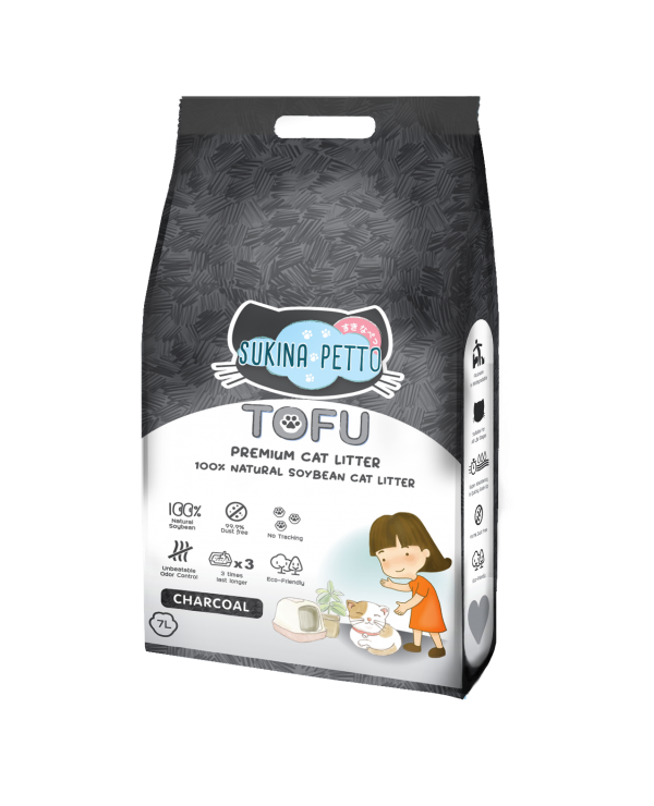 ทรายแมวเต้าหู้