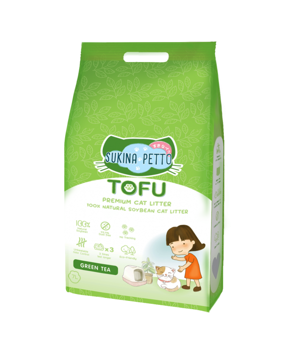 ทรายแมวเต้าหู้