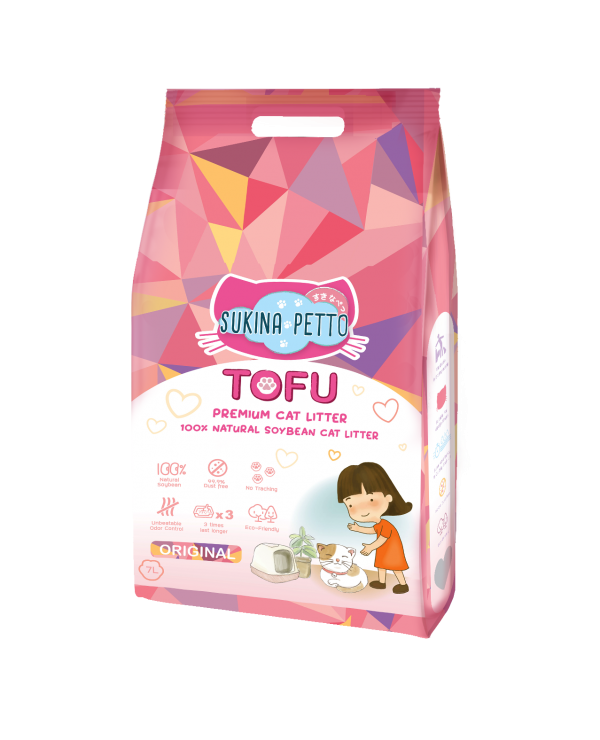 ทรายแมวเต้าหู้