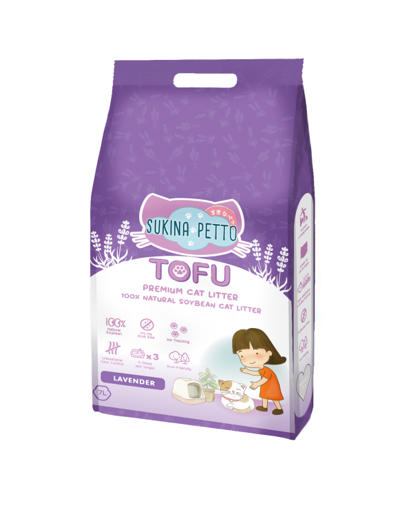 ทรายแมวเต้าหู้