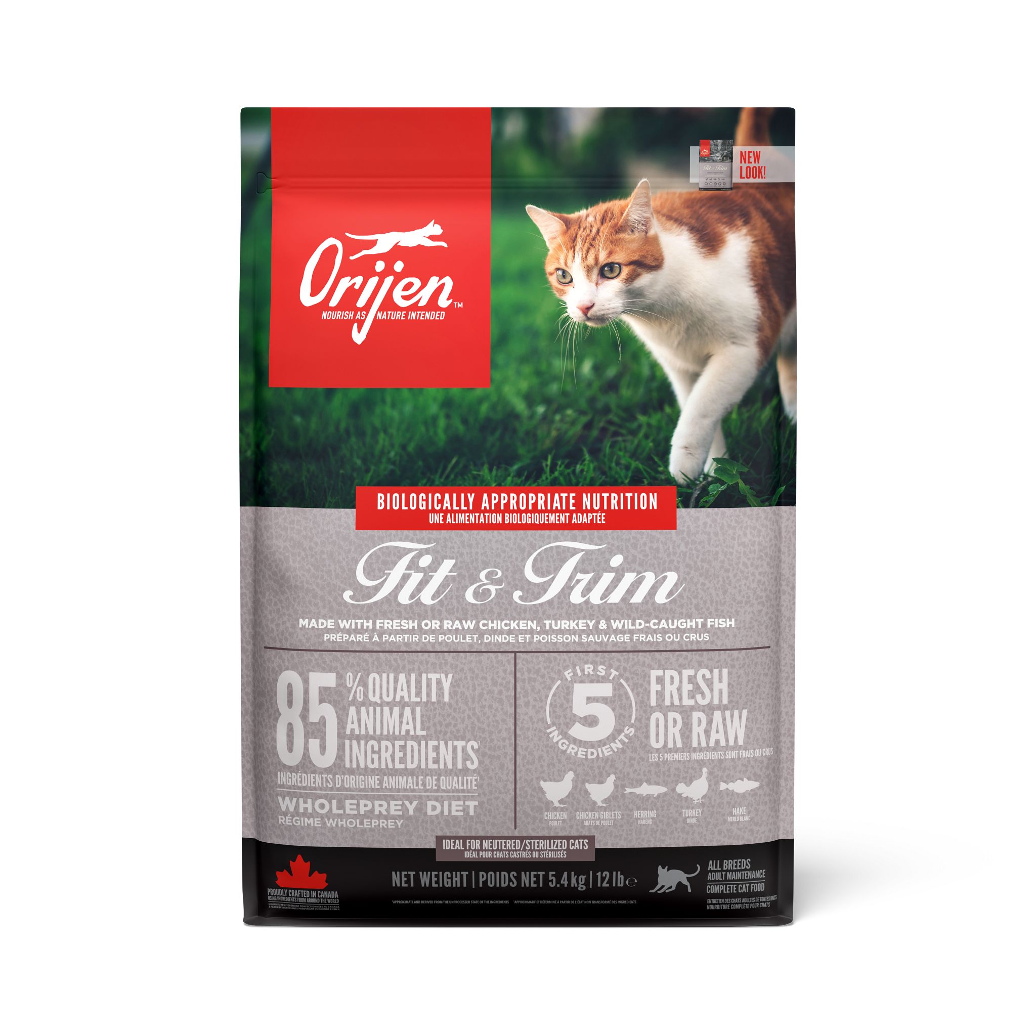 ORIJEN Fit & Trim Cat (Front Package 5.4 kg)