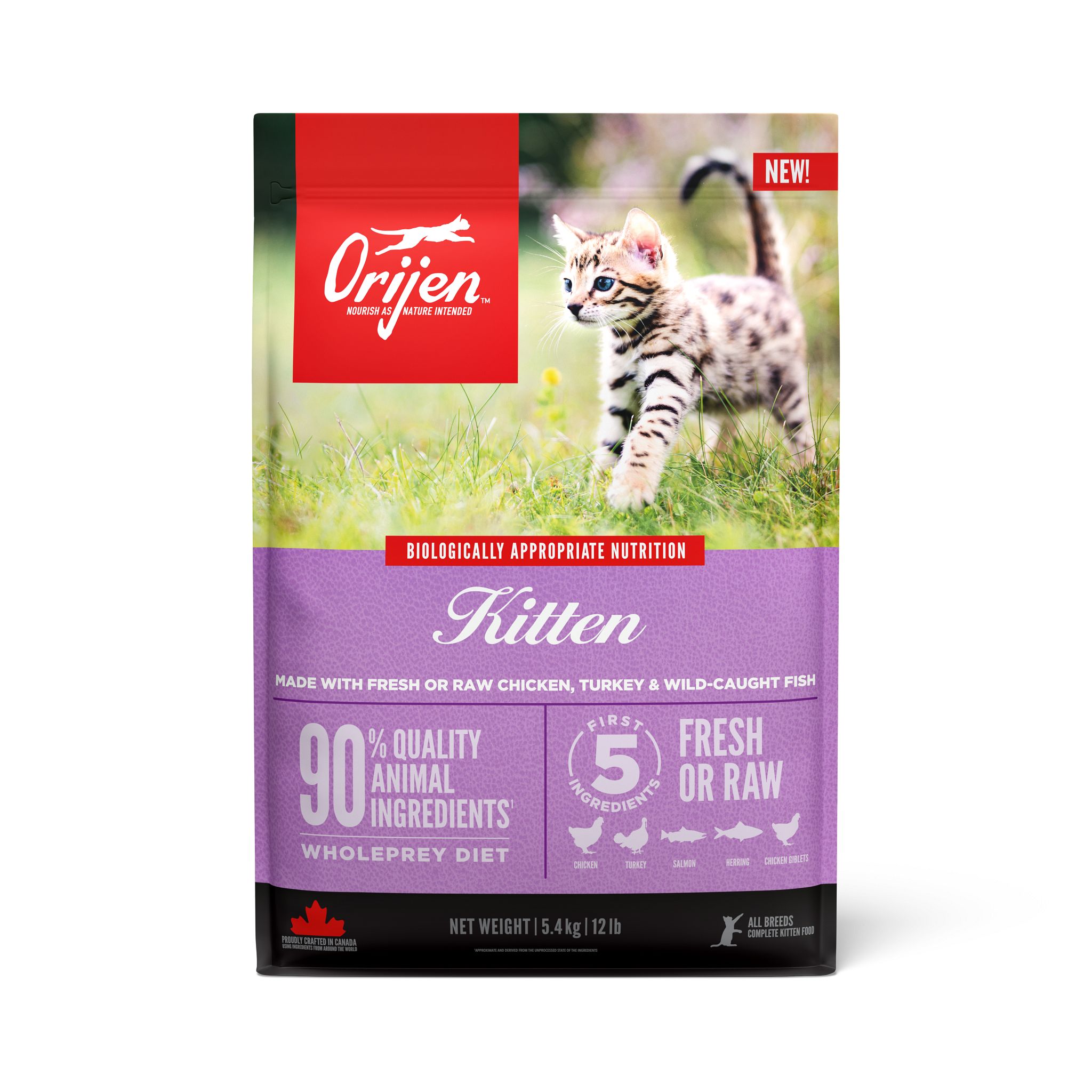 ORIJEN Kitten (Front Package 5.4 kg)